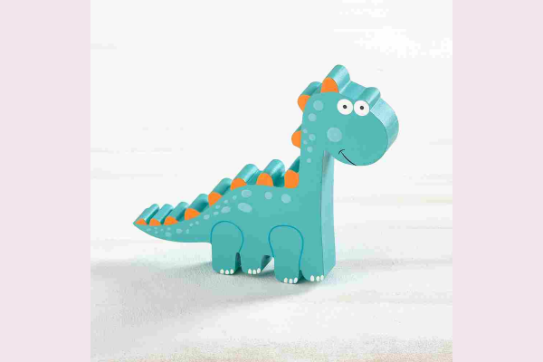 Ξύλινο Διακοσμητικό Δεινόσαυρος.