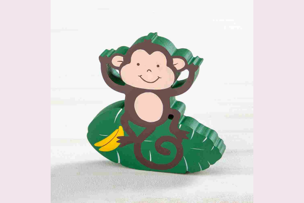 Ξύλινο Διακοσμητικό Μαϊμού.